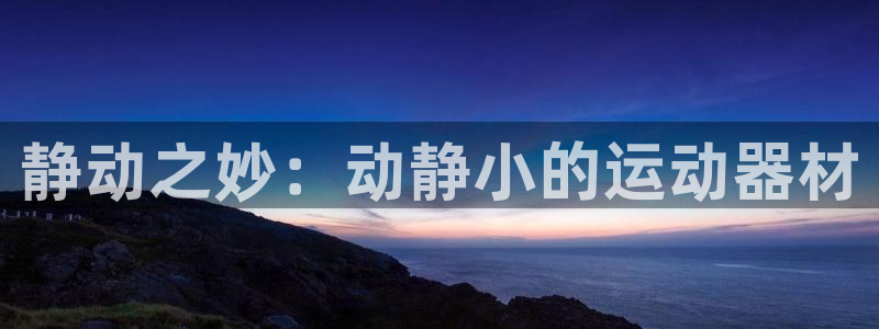fb体育集团官网网址：静动之妙：动静小的运动器材