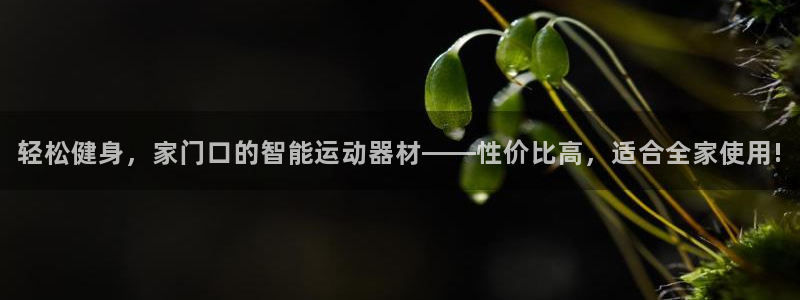 fb体育招商电话地址：轻松健身，家门口的智能运动器材