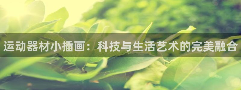 fb体育娱乐代理怎么样：运动器材小插画：科技与生活艺