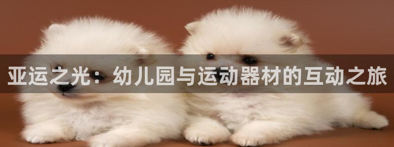 fb体育平台注册：亚运之光：幼儿园与运动器材的互动之